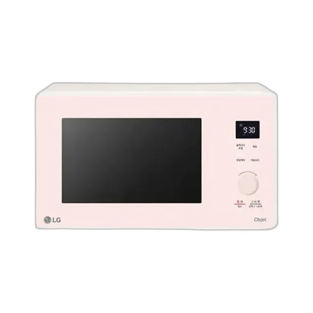 LG 디오스 오브제컬렉션 전자레인지 25L 크리스탈 핑크