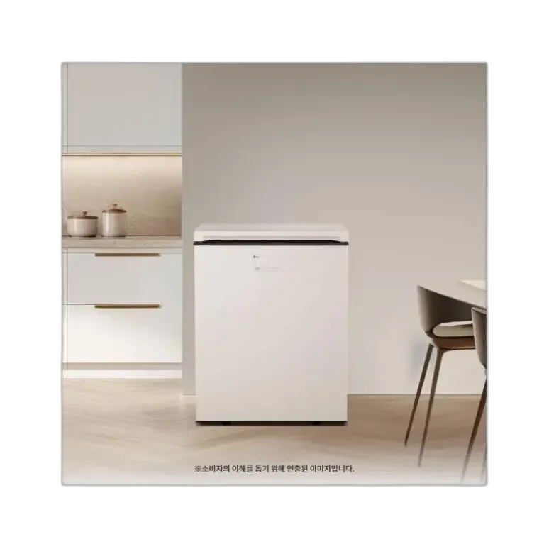 LG 디오스 오브제컬렉션 김치톡톡 뚜껑식 김치냉장고 128L 네이처 베이지
