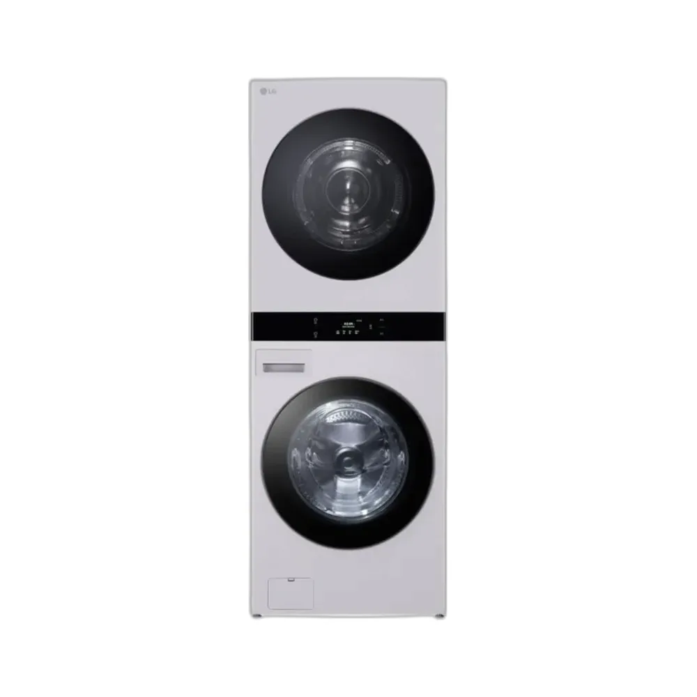 LG 2024 트롬 오브제 워시타워 크림 그레이