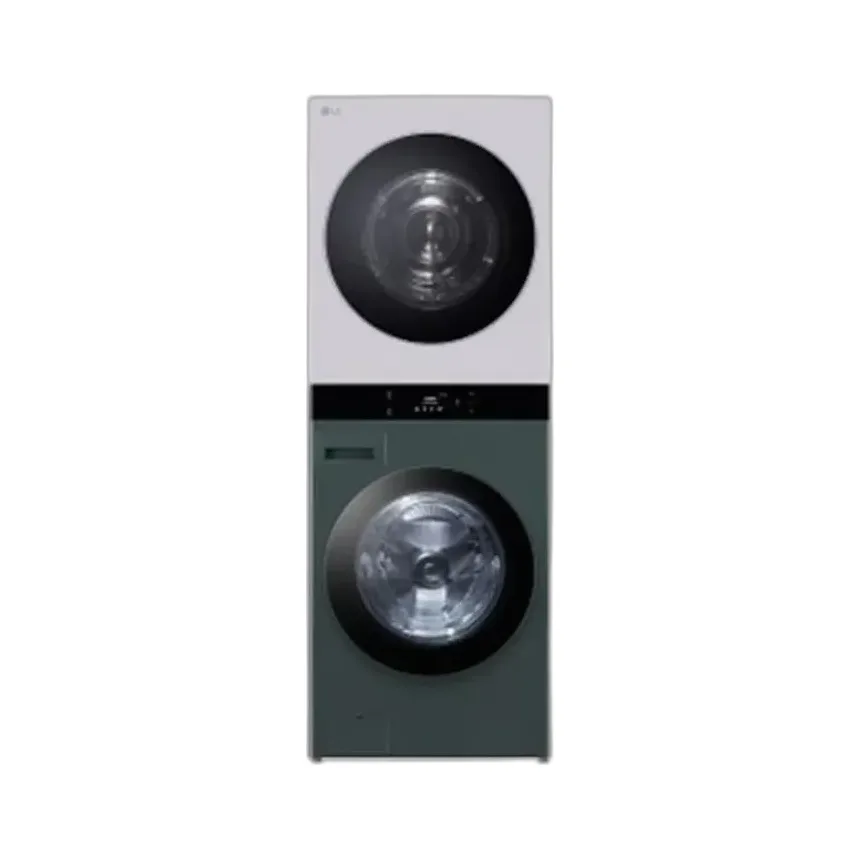 LG 2024 트롬 오브제 워시타워 네이처크림그레이/네이처그린