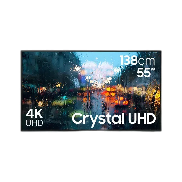 삼성 Crystal UHD 4K Smart TV 55인치 스탠드