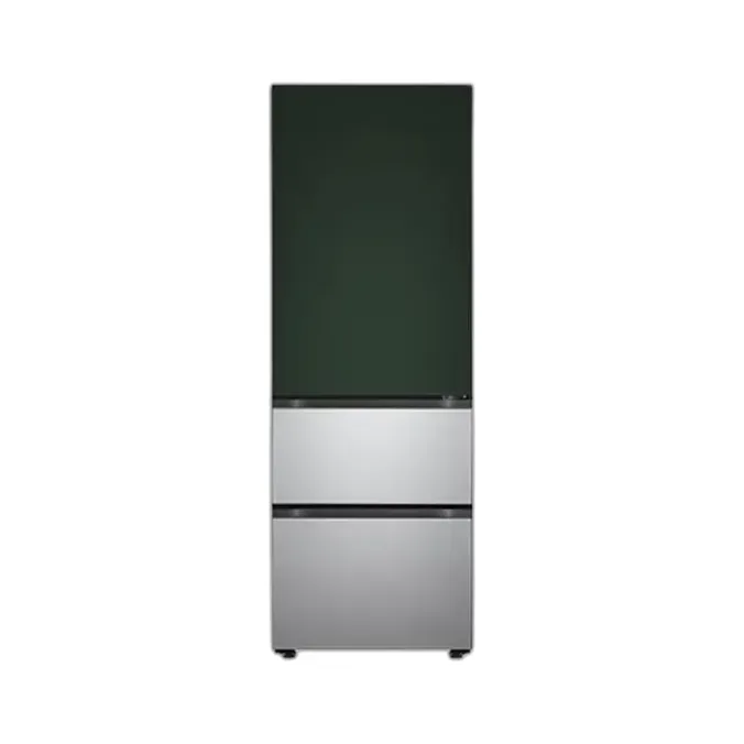 LG 디오스 오브제컬렉션 김치톡톡 3도어 김치냉장고 324L 솔리드 그린/실버