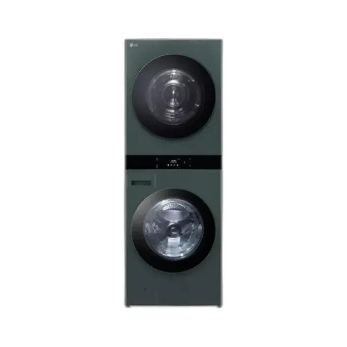 LG 2024 트롬 오브제 워시타워 네이처 그린