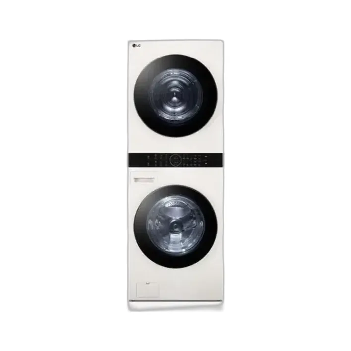 LG 2023 트롬 오브제 워시타워 네아처 베이지